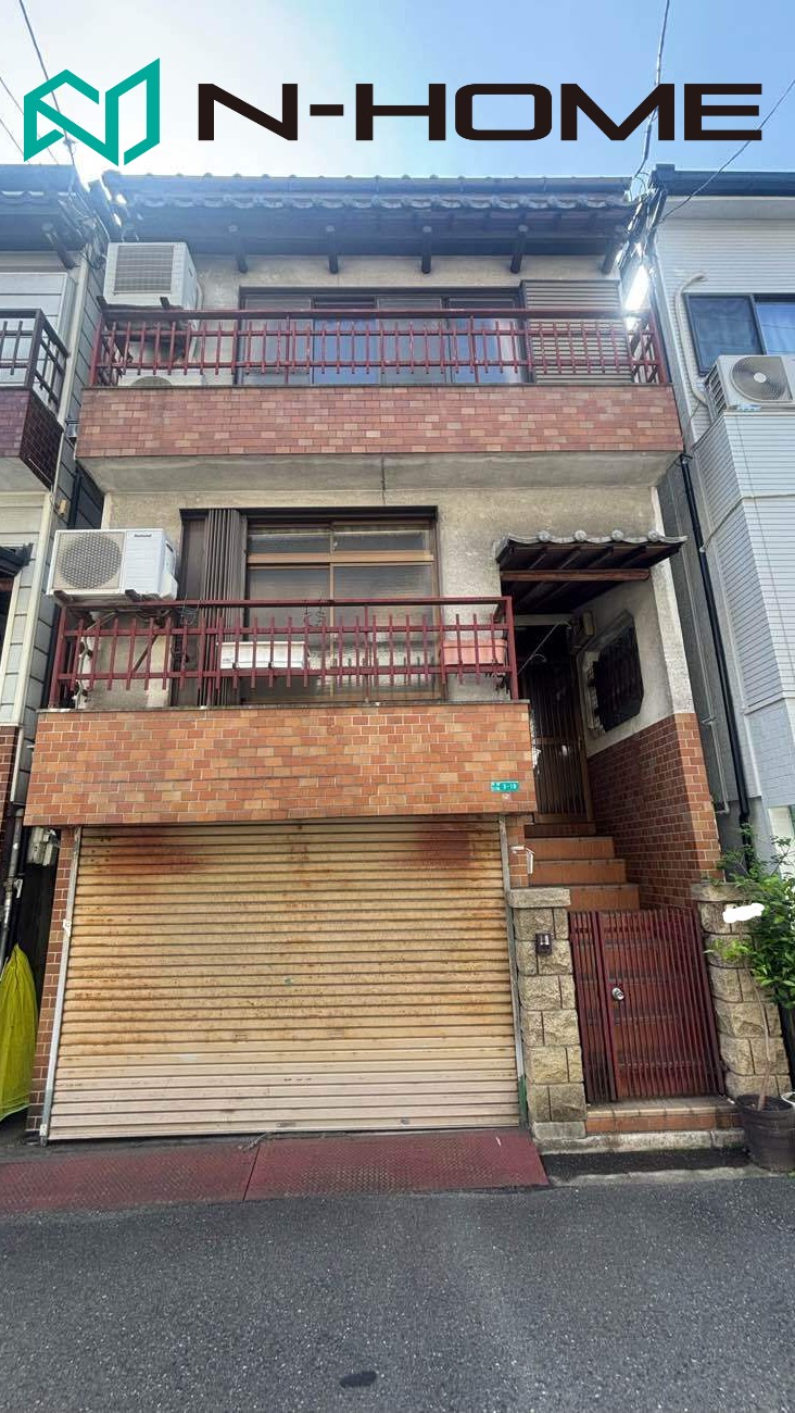 御成約御礼　大阪市港区市岡3丁目　古家付き土地